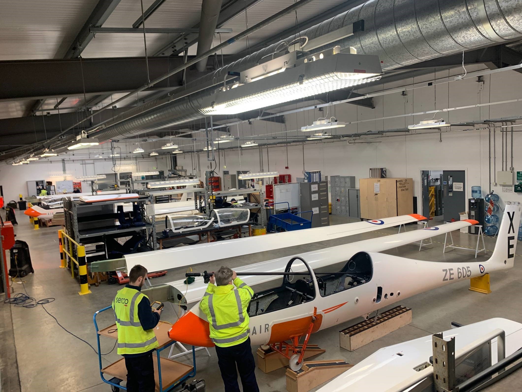 Serco awarded RAF glider fleet contract ADS Advance